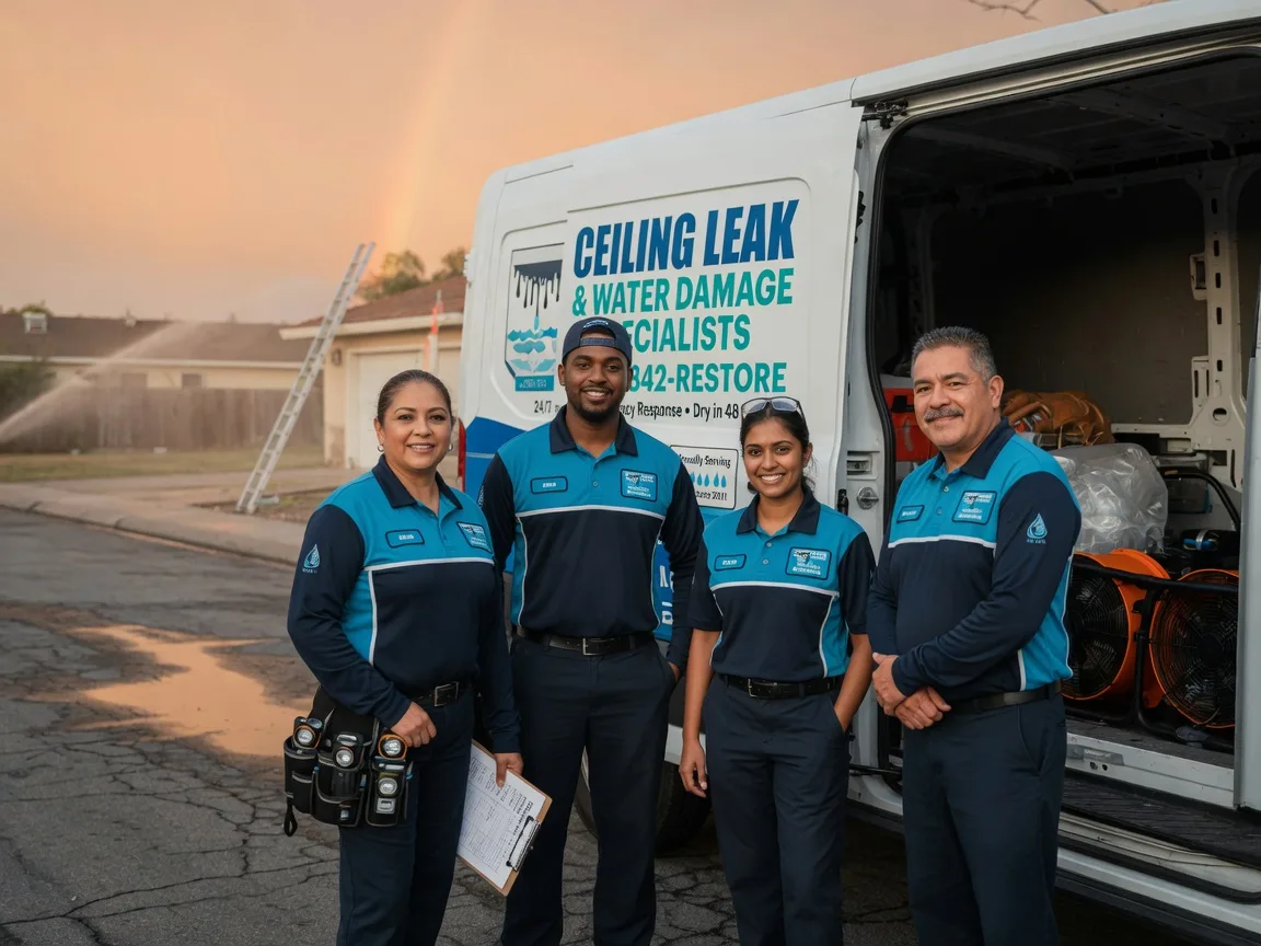 Ceiling Leak Cleanup company in Galata, MT